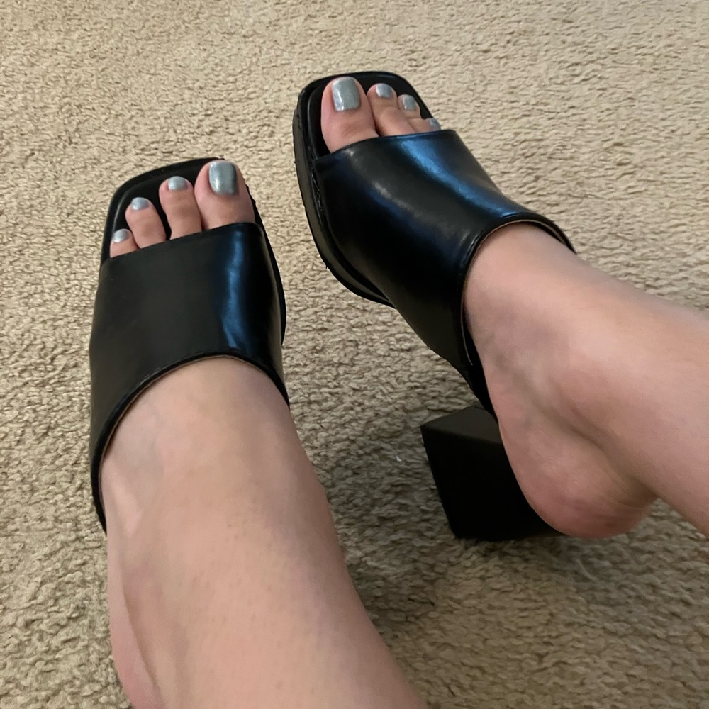 Used Black Heels